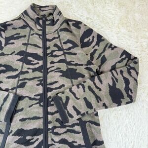 Cynthia Rowley Women's Medium Camo Full Zip‎ Hoodie Athleisure Casual Jacket